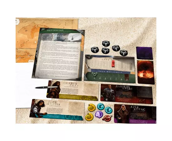 Настольная игра Geekach Games Дюна. Тайны Домов (Dune: House Secrets) (GKCH043DS), изображение 3 Настольная игра Geekach Games Дюна. Тайны Домов (Dune: House Secrets) (GKCH043DS), изображение 3