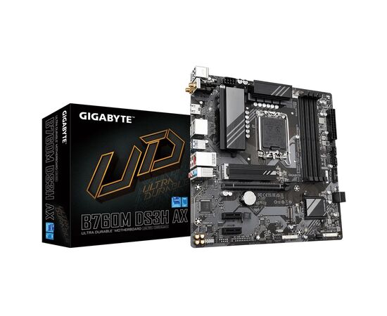 Материнская плата GIGABYTE B760M DS3H AX, изображение 5 Материнская плата GIGABYTE B760M DS3H AX, изображение 5