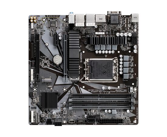Материнская плата GIGABYTE Q670M D3H DDR4, изображение 2 Материнская плата GIGABYTE Q670M D3H DDR4, изображение 2
