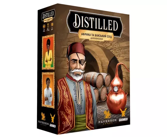 Настольная игра Geekach Games Distilled. Африка и Ближний Восток (Distilled: Africa & Middle East) (GKCH066AM)