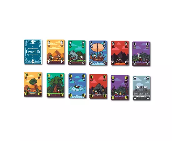 Настольная игра Geekach Games Level 10. Десятый уровень (Level Ten, Okey Dokey) (GKCH067LV), изображение 2 Настольная игра Geekach Games Level 10. Десятый уровень (Level Ten, Okey Dokey) (GKCH067LV), изображение 2
