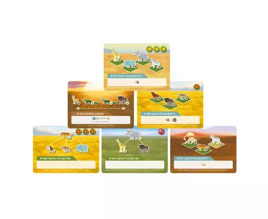 Настольная игра Geekach Games Дикая природа. Серенгети (Wild: Serengeti) (GKCH056WS), изображение 2 Настольная игра Geekach Games Дикая природа. Серенгети (Wild: Serengeti) (GKCH056WS), изображение 2