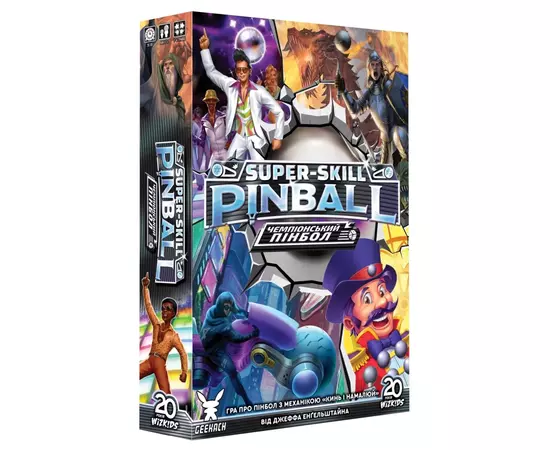 Настільна гра Geekach Games Чемпіонський пінбол (Super-Skill Pinball: 4-Cade) (GKCH093SSP)