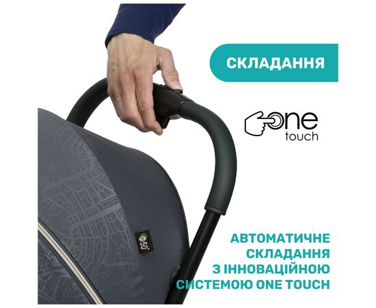 Коляска Chicco Goody Plus Stroller черная (79877.57), изображение 8