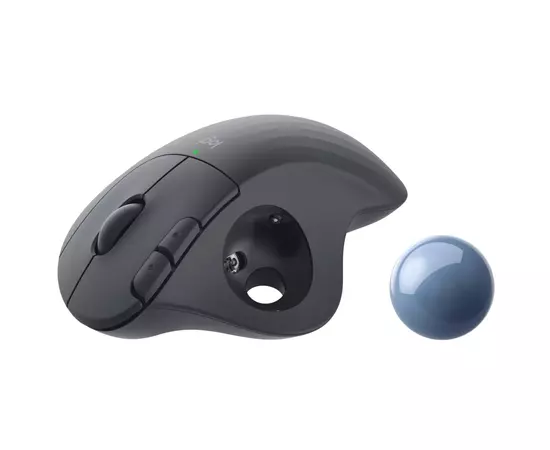 Мышка Logitech Ergo M575 for Business Wireless Trackball Graphite (910-006221), изображение 4 Мышка Logitech Ergo M575 for Business Wireless Trackball Graphite (910-006221), изображение 4