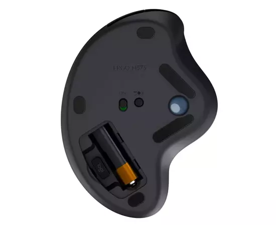 Мышка Logitech Ergo M575 for Business Wireless Trackball Graphite (910-006221), изображение 5 Мышка Logitech Ergo M575 for Business Wireless Trackball Graphite (910-006221), изображение 5