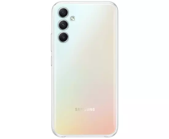 Чехол для мобильного телефона Samsung Samsung A34 Clear Case Transparency (EF-QA346CTEGRU), изображение 2 Чехол для мобильного телефона Samsung Samsung A34 Clear Case Transparency (EF-QA346CTEGRU), изображение 2
