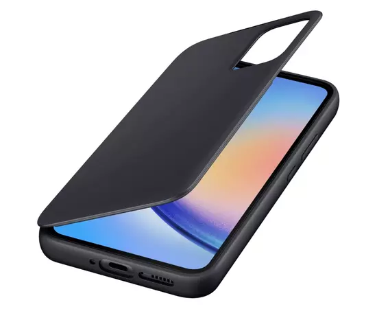Чехол для моб. телефона Samsung Samsung A34 Smart View Wallet Case Black (EF-ZA346CBEGRU), изображение 4 Чехол для моб. телефона Samsung Samsung A34 Smart View Wallet Case Black (EF-ZA346CBEGRU), изображение 4
