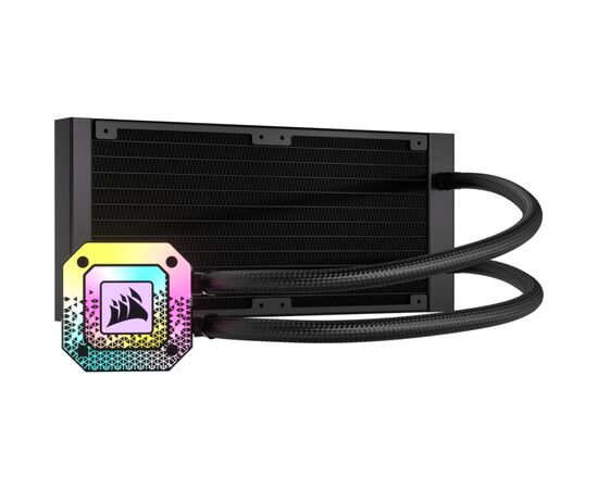 Система водного охлаждения Corsair iCUE H100i Elite Capellix XT Liquid C (CW-9060068-WW), изображение 2 Система водного охлаждения Corsair iCUE H100i Elite Capellix XT Liquid C (CW-9060068-WW), изображение 2