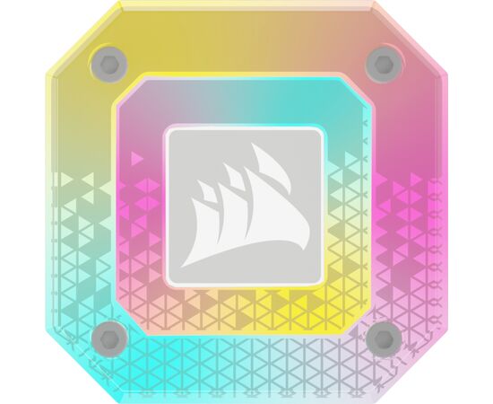 Система водного охлаждения Corsair iCUE H100i Elite Capellix XT White Li (CW-9060072-WW), изображение 4 Система водного охлаждения Corsair iCUE H100i Elite Capellix XT White Li (CW-9060072-WW), изображение 4