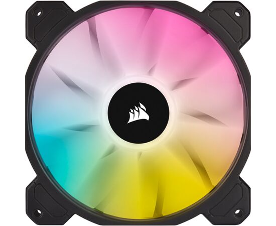 Кулер для корпуса Corsair SP140 RGB ELITE (CO-9050111-WW), изображение 4 Кулер для корпуса Corsair SP140 RGB ELITE (CO-9050111-WW), изображение 4