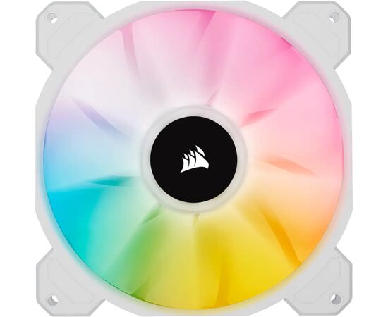 Кулер для корпуса Corsair SP140 RGB ELITE White (CO-9050139-WW), изображение 4 Кулер для корпуса Corsair SP140 RGB ELITE White (CO-9050139-WW), изображение 4