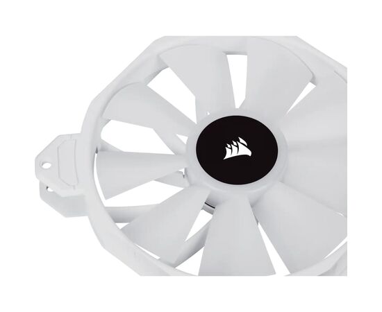 Кулер для корпуса Corsair SP140 RGB ELITE White (CO-9050139-WW), изображение 8 Кулер для корпуса Corsair SP140 RGB ELITE White (CO-9050139-WW), изображение 8
