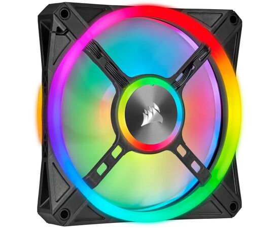 Кулер для корпуса Corsair QL120 RGB (CO-9050097-WW), изображение 11 Кулер для корпуса Corsair QL120 RGB (CO-9050097-WW), изображение 11