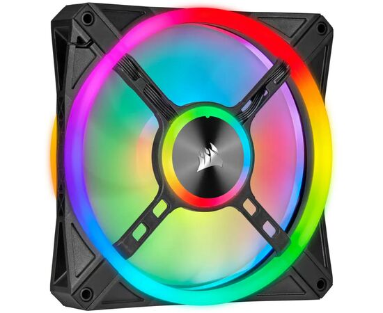 Кулер для корпуса Corsair QL140 RGB (CO-9050099-WW), изображение 10 Кулер для корпуса Corsair QL140 RGB (CO-9050099-WW), изображение 10
