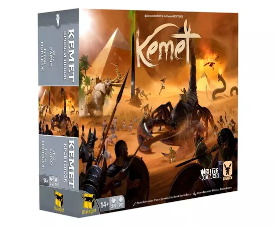 Настольная игра Geekach Games Кемет: Кровь и песок (Kemet: Blood and Sand) (GKCH019KT)