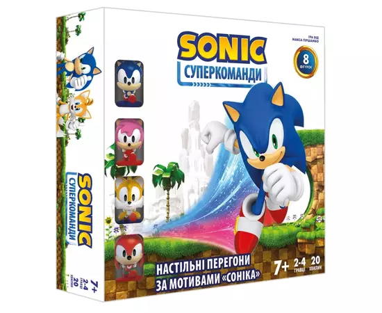 Настольная игра Geekach Games Соник. Суперкоманды (Sonic Super Teams) (GKCH094S)
