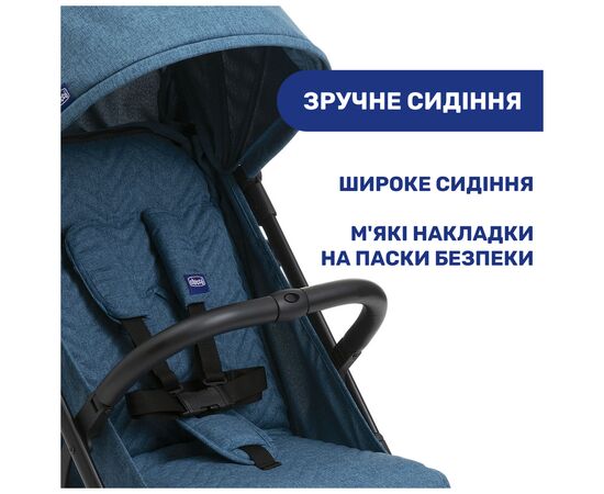 Коляска Chicco Trolley Me синяя (79865.58), изображение 8 Коляска Chicco Trolley Me синяя (79865.58), изображение 8