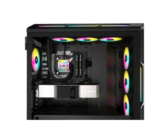 Кулер для корпуса Corsair iCUE AF120 RGB Slim Black (CO-9050163-WW), изображение 11 Кулер для корпуса Corsair iCUE AF120 RGB Slim Black (CO-9050163-WW), изображение 11