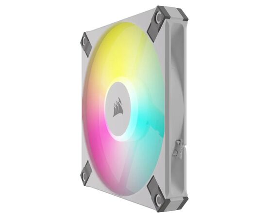 Кулер для корпуса Corsair iCUE AF120 RGB Slim White Dual Fan Kit (CO-9050165-WW), изображение 10 Кулер для корпуса Corsair iCUE AF120 RGB Slim White Dual Fan Kit (CO-9050165-WW), изображение 10