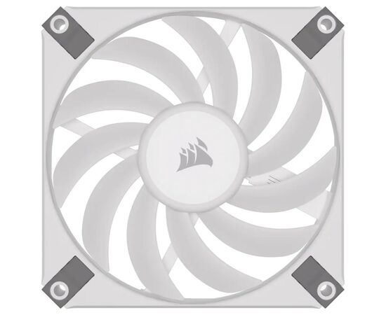 Кулер для корпуса Corsair iCUE AF120 RGB Slim White Dual Fan Kit (CO-9050165-WW), изображение 4 Кулер для корпуса Corsair iCUE AF120 RGB Slim White Dual Fan Kit (CO-9050165-WW), изображение 4
