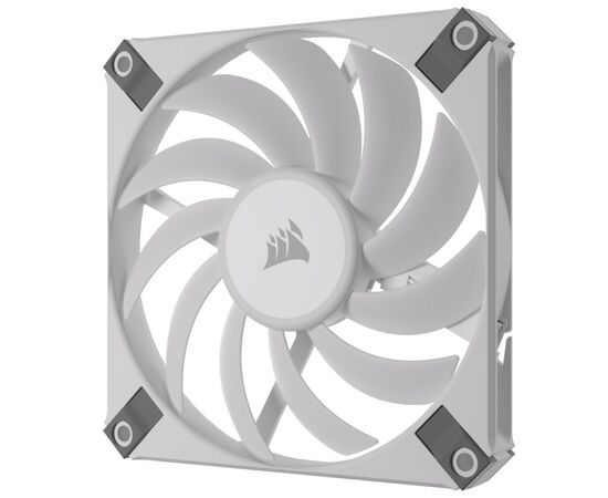Кулер для корпуса Corsair iCUE AF120 RGB Slim White Dual Fan Kit (CO-9050165-WW), изображение 9 Кулер для корпуса Corsair iCUE AF120 RGB Slim White Dual Fan Kit (CO-9050165-WW), изображение 9