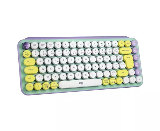 Клавиатура Logitech POP Keys Wireless Mechanical Keyboard UA Daydream Mint (920-010736), изображение 2 Клавиатура Logitech POP Keys Wireless Mechanical Keyboard UA Daydream Mint (920-010736), изображение 2