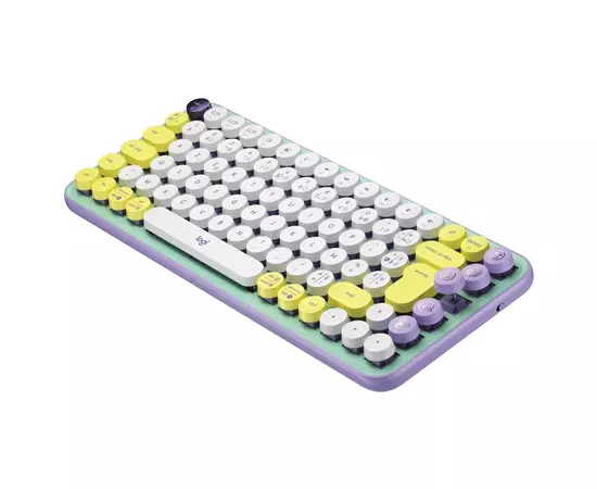 Клавиатура Logitech POP Keys Wireless Mechanical Keyboard UA Daydream Mint (920-010736), изображение 3 Клавиатура Logitech POP Keys Wireless Mechanical Keyboard UA Daydream Mint (920-010736), изображение 3