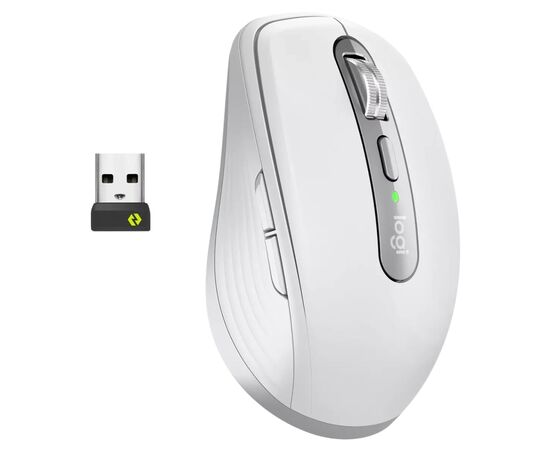 Мишка Logitech MX Anywhere 3S for Business Wireless/Bluetooth Pale Gray (910-006959), зображення 6 Мишка Logitech MX Anywhere 3S for Business Wireless/Bluetooth Pale Gray (910-006959), зображення 6