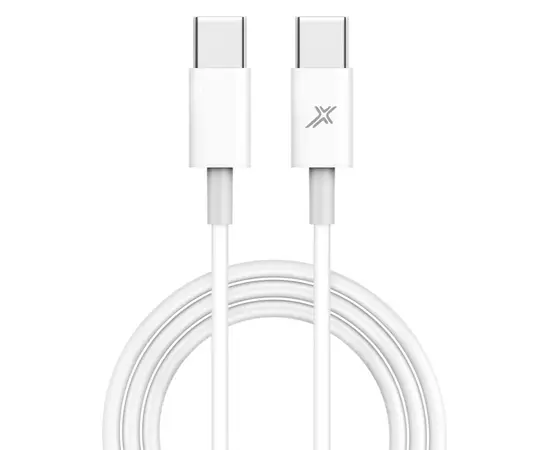 Дата кабель Type-C to Type-C 20W CC-03W White Grand-X (CC-03W), изображение 2 Дата кабель Type-C to Type-C 20W CC-03W White Grand-X (CC-03W), изображение 2