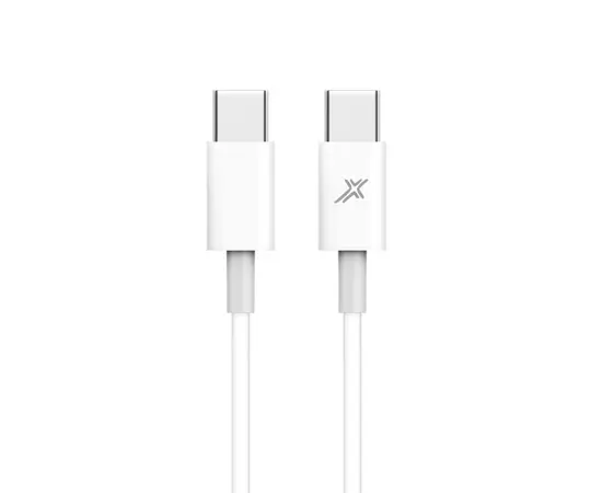Дата кабель Type-C to Type-C 20W CC-03W White Grand-X (CC-03W)