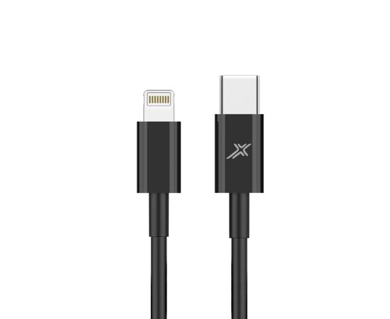 Дата кабель Type-C to Lightning 12W CL-03B Black Grand-X (CL-03B)