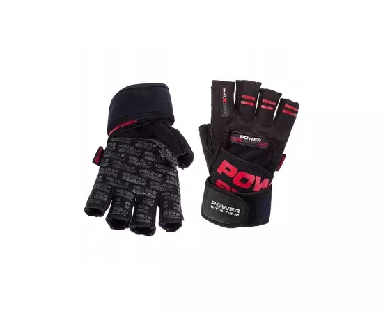 Перчатки для фитнеса Power System PS-2800 Червоні XL (PS-2800_XL_Red), изображение 4 Перчатки для фитнеса Power System PS-2800 Червоні XL (PS-2800_XL_Red), изображение 4