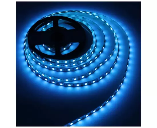 Светодиодная лента LED-STIL RGB 14,4 Вт/м 5050 60 діодів IP33 24 Вольта 180 lm кольорова (DFN5050-60A-IP33-RGB-24V), изображение 2 Светодиодная лента LED-STIL RGB 14,4 Вт/м 5050 60 діодів IP33 24 Вольта 180 lm кольорова (DFN5050-60A-IP33-RGB-24V), изображение 2