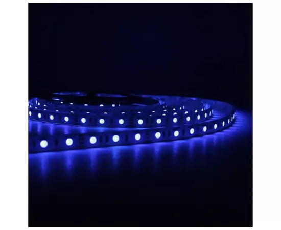Светодиодная лента LED-STIL RGB 14,4 Вт/м 5050 60 діодів IP33 24 Вольта 180 lm кольорова (DFN5050-60A-IP33-RGB-24V), изображение 6 Светодиодная лента LED-STIL RGB 14,4 Вт/м 5050 60 діодів IP33 24 Вольта 180 lm кольорова (DFN5050-60A-IP33-RGB-24V), изображение 6