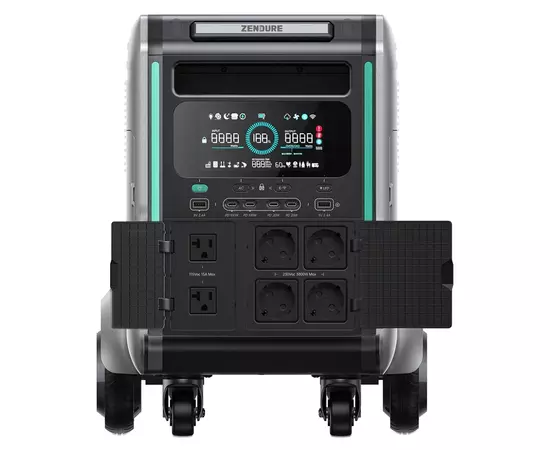 Зарядна станція Zendure SuperBase V4600 (ZDSBV4600-GY-EU), зображення 5 Зарядна станція Zendure SuperBase V4600 (ZDSBV4600-GY-EU), зображення 5
