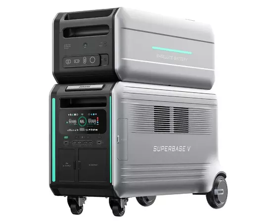 Зарядна станція Zendure SuperBase V4600 (ZDSBV4600-GY-EU), зображення 6 Зарядна станція Zendure SuperBase V4600 (ZDSBV4600-GY-EU), зображення 6