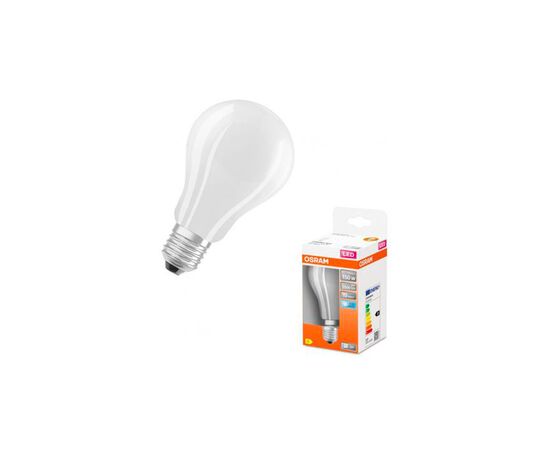 Лампочка Osram LED CL A150 17W/840 230V GL FR E27 (4058075305038), зображення 2 Лампочка Osram LED CL A150 17W/840 230V GL FR E27 (4058075305038), зображення 2