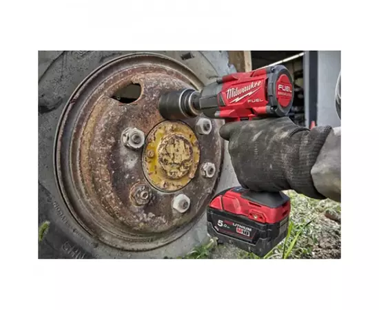 Гайковерт Milwaukee импульсный 1/2"881 Нм с фрикционным кольцом M18 FMTIW2F12-502X (4933478450), изображение 6 Гайковерт Milwaukee импульсный 1/2"881 Нм с фрикционным кольцом M18 FMTIW2F12-502X (4933478450), изображение 6