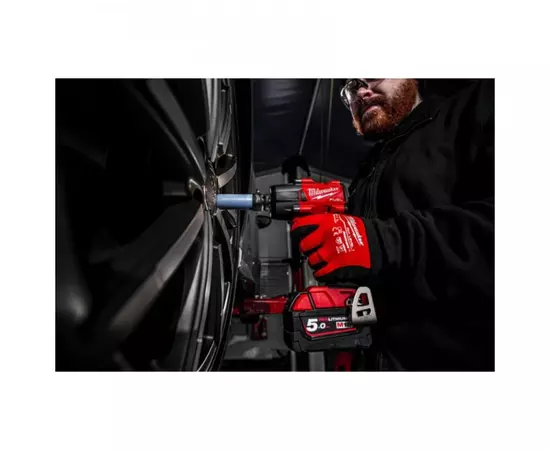 Гайковерт Milwaukee импульсный 1/2"881 Нм с фрикционным кольцом M18 FMTIW2F12-502X (4933478450), изображение 9 Гайковерт Milwaukee импульсный 1/2"881 Нм с фрикционным кольцом M18 FMTIW2F12-502X (4933478450), изображение 9