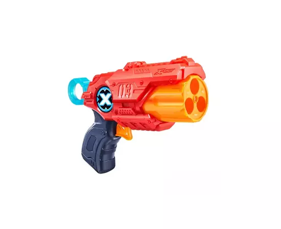 Игрушечное оружие Zuru X-Shot Red Набор быстрострельных бластеров EXCEL MK 3 Double (2 бластыра, 3 банки, 16 патронов) (36432R), изображение 3 Игрушечное оружие Zuru X-Shot Red Набор быстрострельных бластеров EXCEL MK 3 Double (2 бластыра, 3 банки, 16 патронов) (36432R), изображение 3