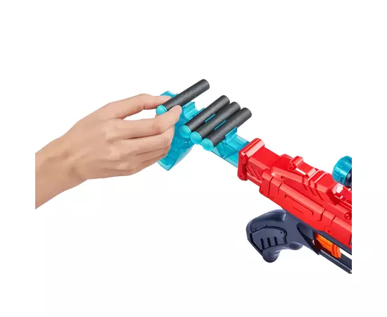Игрушечное оружие Zuru X-Shot Red Быстрострельный бластер EXCEL Hawk Eye (16 патронов) (36435R), изображение 3 Игрушечное оружие Zuru X-Shot Red Быстрострельный бластер EXCEL Hawk Eye (16 патронов) (36435R), изображение 3