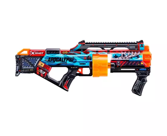 Игрушечное оружие Zuru X-Shot Быстрострельный бластер Skins Last Stand Faze (16 патронов) (36518H), изображение 2 Игрушечное оружие Zuru X-Shot Быстрострельный бластер Skins Last Stand Faze (16 патронов) (36518H), изображение 2
