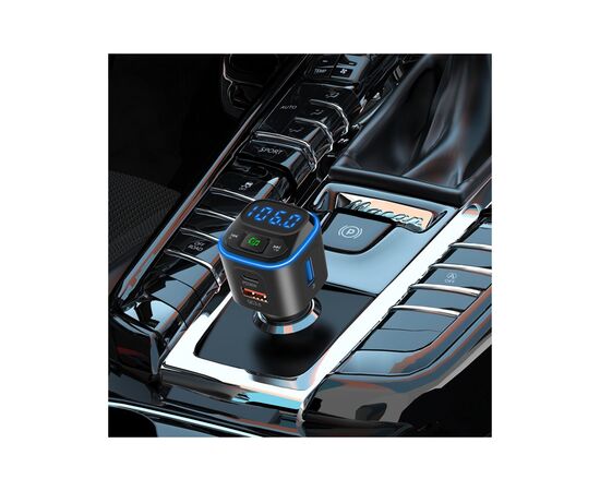 FM модулятор Gelius Tune GP-FMT051 (PD/QC) 36 Watt Black (GP-FMT051), изображение 8 FM модулятор Gelius Tune GP-FMT051 (PD/QC) 36 Watt Black (GP-FMT051), изображение 8