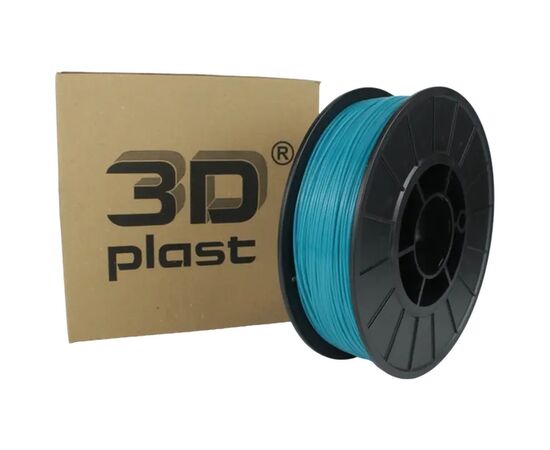 Пластик для 3D-принтера 3Dplast PLA 1.75мм, 0.85кг, turquoise (3DPLA17508BRZ)