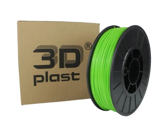 Пластик для 3D-принтера 3Dplast PLA 1.75мм, 0.85кг, green grass (3DPLA17508HRB)
