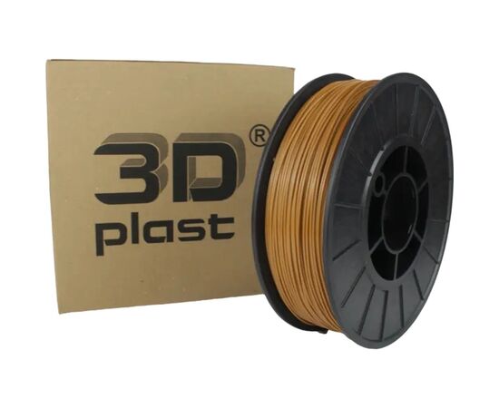 Пластик для 3D-принтера 3Dplast PLA 1.75мм, 0.85кг, coyote (3DPLA17508KYT)