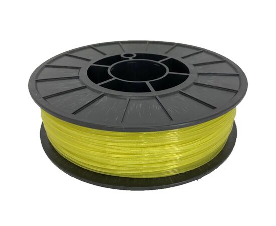 Пластик для 3D-принтера 3Dplast PLA 1.75мм, 0.85кг, transparently-yellow (3DPLA17508CYL), изображение 2 Пластик для 3D-принтера 3Dplast PLA 1.75мм, 0.85кг, transparently-yellow (3DPLA17508CYL), изображение 2