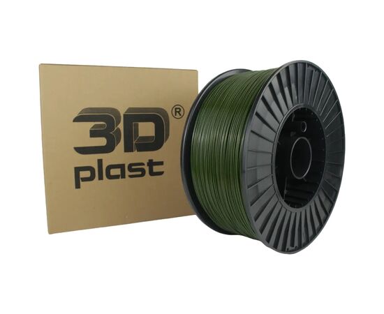 Пластик для 3D-принтера 3Dplast PLA 1.75мм, 3кг, khaki (3DPLA1753HKI)