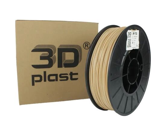 Пластик для 3D-принтера 3Dplast PETG 1.75мм, 0.85кг, beige (3DPTG17508BZH)